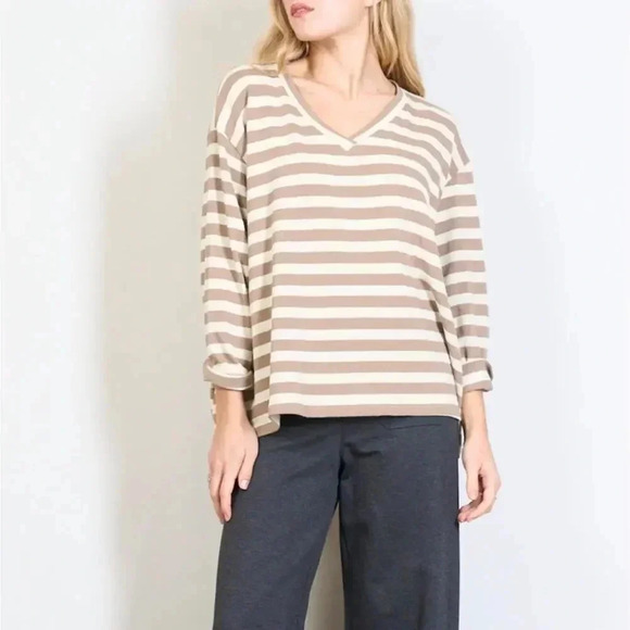 Michael Michael Kors Striped Shirt - Small - Picture 1 of 5